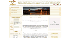 Desktop Screenshot of budapest-apartments.info